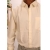 HI&Egrave;R  v Neck cotton Full Sleeve  spread Collar shirt 