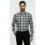 FABRIZER Men Checkered Casual Black, White Shirt 
