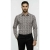 FABRIZER Men Printed Party Black, Grey Shirt 