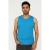 KOLEY Men Vest Blue T-shirt