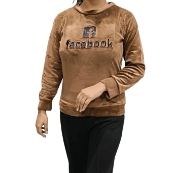 tan woolen t-shirt for women premium warm winter wear pack of 1