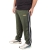 ADAAISTIC SPORTS Men Striped Dark Green Track Pants