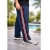 ADAAISTIC SPORTS Men Solid, Striped Blue Track Pants