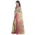 The CrazyLooms Light Beige Pink Contrast Handmade Pure Khadi Needle Work Jamdani Saree | Authentic Handloom Elegance