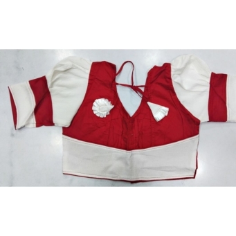 Square neck blouse front